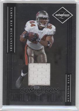 2006 Leaf Limited - [Base] - Threads Jersey #21 - Carnell "Cadillac" Williams /50