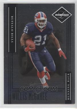 2006 Leaf Limited - [Base] #13 - Willis McGahee /799