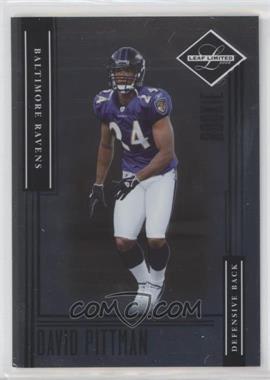 2006 Leaf Limited - [Base] #176 - Rookie - David Pittman /299