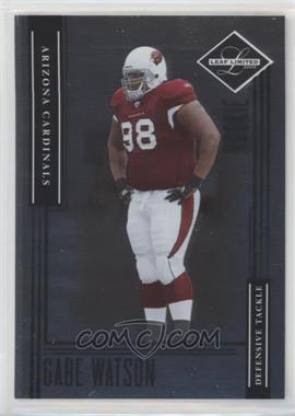 2006 Leaf Limited - [Base] #194 - Rookie - Gabe Watson /299