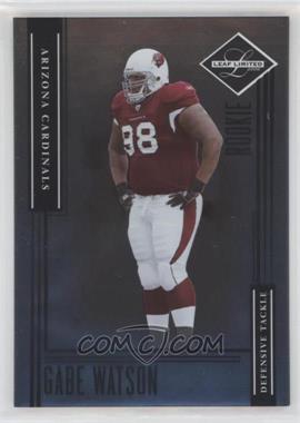 2006 Leaf Limited - [Base] #194 - Rookie - Gabe Watson /299