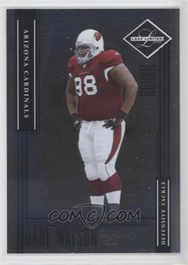 2006 Leaf Limited - [Base] #194 - Rookie - Gabe Watson /299