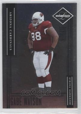 2006 Leaf Limited - [Base] #194 - Rookie - Gabe Watson /299