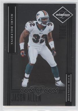 2006 Leaf Limited - [Base] #204 - Rookie - Jason Allen /299