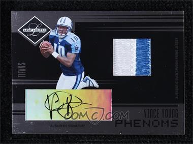 2006 Leaf Limited - [Base] #253 - Phenoms - Vince Young /100 [EX to NM]