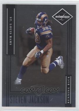 2006 Leaf Limited - [Base] #86 - Steven Jackson /799