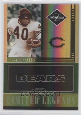 2006 Leaf Limited - Limited Legends - Holofoil #LL-3 - Gale Sayers /50