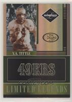 Y.A. Tittle #/50