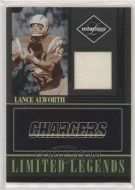 2006 Leaf Limited - Limited Legends - Materials #LL-13 - Lance Alworth /55