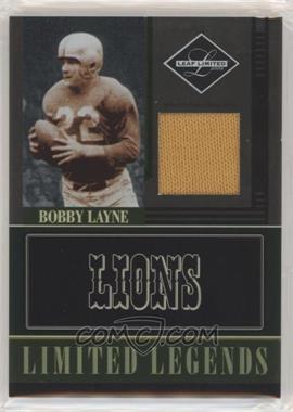 2006 Leaf Limited - Limited Legends - Materials #LL-2 - Bobby Layne /100