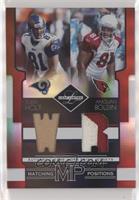 Anquan Boldin, Torry Holt #/25