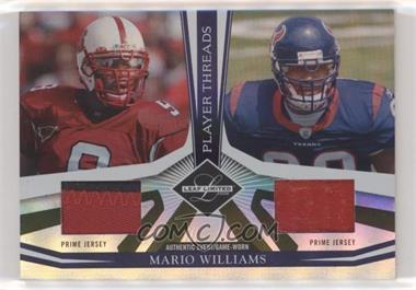 2006 Leaf Limited - Player Threads - Prime #PT 2 - Mario Williams /30