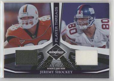2006 Leaf Limited - Player Threads #PT26 - Jeremy Shockey /100