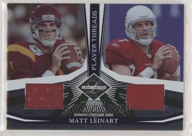 2006 Leaf Limited - Player Threads #PT5 - Matt Leinart /100