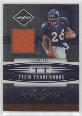 2006 Leaf Limited - Team Trademarks - Materials #TT-13 - Tatum Bell /100