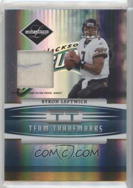 2006 Leaf Limited - Team Trademarks - Prime Materials #TT-18 - Byron Leftwich /30