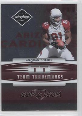 2006 Leaf Limited - Team Trademarks #TT-2 - Anquan Boldin /100