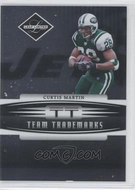 2006 Leaf Limited - Team Trademarks #TT-28 - Curtis Martin /100