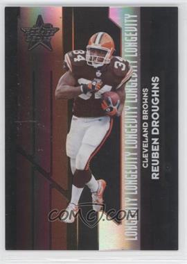 2006 Leaf Rookies & Stars - [Base] - Longevity Parallel Black #27 - Reuben Droughns /25