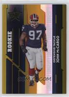 Rookie - John McCargo #/25