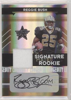 2006 Leaf Rookies & Stars - [Base] - Longevity Parallel Holofoil Signatures #SMR-273 - Rookie - Reggie Bush /10