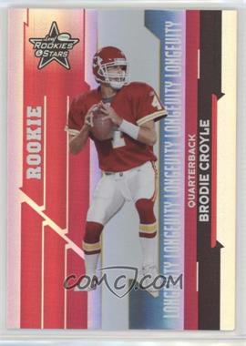 2006 Leaf Rookies & Stars - [Base] - Longevity Parallel Holofoil #202 - Rookie - Brodie Croyle /49