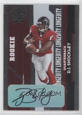 2006 Leaf Rookies & Stars - [Base] - Longevity Parallel Signatures #206 - Rookie - D.J. Shockley /25