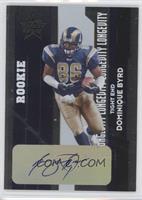 Rookie - Dominique Byrd #/50