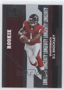 2006 Leaf Rookies & Stars - [Base] - Longevity Parallel #206 - Rookie - D.J. Shockley /99