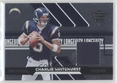 2006 Leaf Rookies & Stars - [Base] - Longevity Parallel #254 - Rookie - Charlie Whitehurst /100