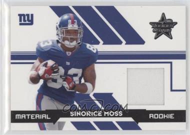 2006 Leaf Rookies & Stars - [Base] #261 - Rookie - Sinorice Moss /799