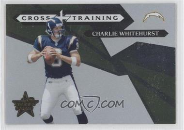 2006 Leaf Rookies & Stars - Cross Training - Green #CT-9 - Charlie Whitehurst /100