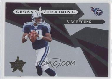 2006 Leaf Rookies & Stars - Cross Training - Purple #CT-20 - Vince Young /25