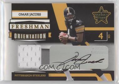 2006 Leaf Rookies & Stars - Freshman Orientation Materials - Signatures #FO-10 - Omar Jacobs /10