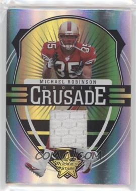 2006 Leaf Rookies & Stars - Rookie Crusade - Green Materials #RC-12 - Michael Robinson /175 [EX to NM]