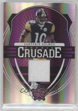 2006 Leaf Rookies & Stars - Rookie Crusade - Purple Materials Prime #RC-19 - Santonio Holmes /25