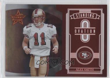 2006 Leaf Rookies & Stars - Standing Ovation - Red #SO-1 - Alex Smith /1000