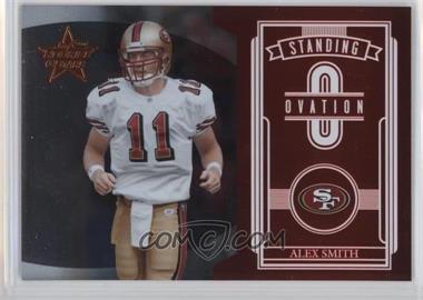 2006 Leaf Rookies & Stars - Standing Ovation - Red #SO-1 - Alex Smith /1000