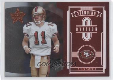 2006 Leaf Rookies & Stars - Standing Ovation - Red #SO-1 - Alex Smith /1000