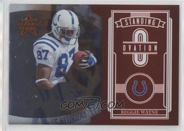 2006 Leaf Rookies & Stars - Standing Ovation - Red #SO-13 - Reggie Wayne /1000