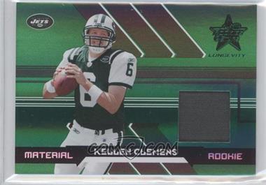 2006 Leaf Rookies & Stars Longevity - [Base] - Emerald Materials Prime #252 - Rookie - Kellen Clemens /10