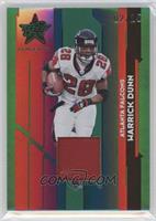 Warrick Dunn #/25