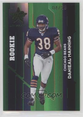 2006 Leaf Rookies & Stars Longevity - [Base] - Emerald #179 - Rookie - Danieal Manning /29