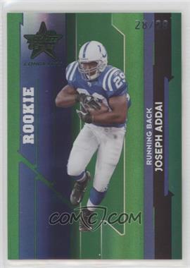 2006 Leaf Rookies & Stars Longevity - [Base] - Emerald #207 - Rookie - Joseph Addai /29