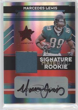 2006 Leaf Rookies & Stars Longevity - [Base] - Ruby Materials Signatures #SMR-277 - Rookie - Marcedes Lewis /50