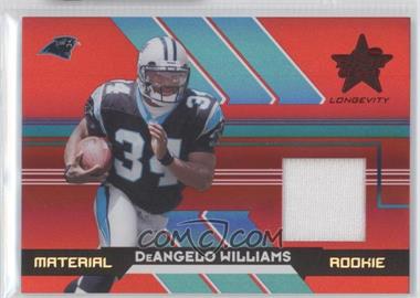 2006 Leaf Rookies & Stars Longevity - [Base] - Ruby #255 - Rookie - DeAngelo Williams /499