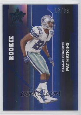 2006 Leaf Rookies & Stars Longevity - [Base] - Sapphire #185 - Rookie - Pat Watkins /99