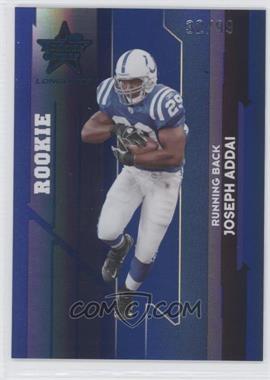 2006 Leaf Rookies & Stars Longevity - [Base] - Sapphire #207 - Rookie - Joseph Addai /99