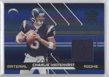 2006 Leaf Rookies & Stars Longevity - [Base] - Sapphire #254 - Rookie - Charlie Whitehurst /249