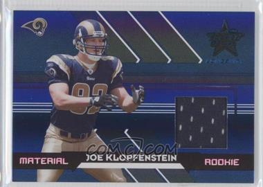 2006 Leaf Rookies & Stars Longevity - [Base] - Sapphire #260 - Rookie - Joe Klopfenstein /249